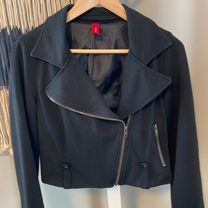 Vero Moda Crop Moto Jacket, size S, Black